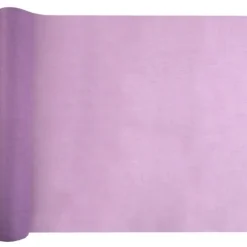 Chemin de table en mousseline - 36 cm x 5 m - Couleur au choix