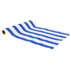 Chemin de table en tissu - 28 cm x 3 m - Collection Mix & Match - Couleur au choix