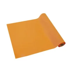 Chemin de table en toile fine - 28 cm x 4 m - Pâques - Collection Chasse aux couleurs - Couleur au choix