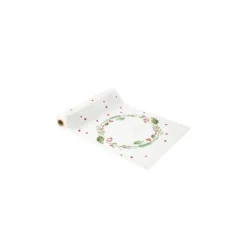 Chemin de table en velours - Noël Tradi Chic