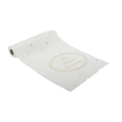Chemin de Table Gaze de coton - Mon Premier Anniversaire