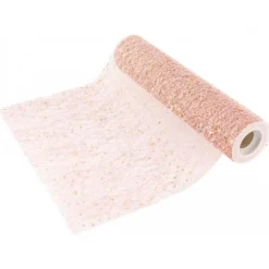 Chemin de table Glitter 30cm x 500cm - Rose Gold