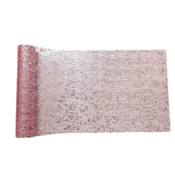 Chemin de table Glitter - 30 cm x 5 m - Couleur au choix