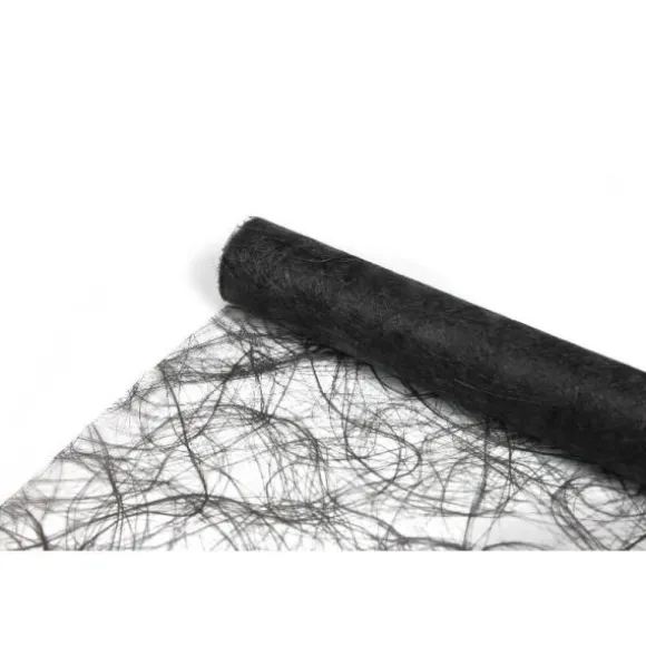 Chemin de Table Intissé 30 cm x 5 M – Noir