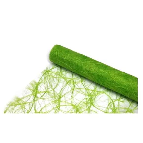 Chemin de Table Intissé 30 cm x 5 M - Vert Pomme
