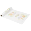 Chemin de table "Joyeuses Pâques" en tissu - 28 cm x 3 m - Pâques