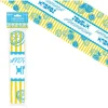Chemin de table "Joyeux Anniversaire" en tissu - 5 m - Collection Lemon