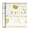 Chemin de table - Joyeux Anniversaire - Collection Terracotta