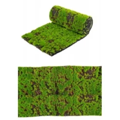 Chemin de Table - Mousse synthétique Verte - 1 m
