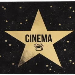 Chemin de Table Noir - 5 m - Cinéma Hollywood
