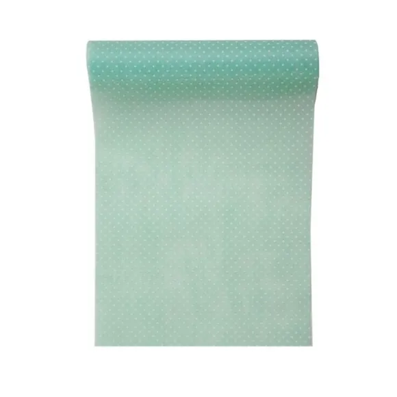 Chemin de Table "Plumetis" - Vert
