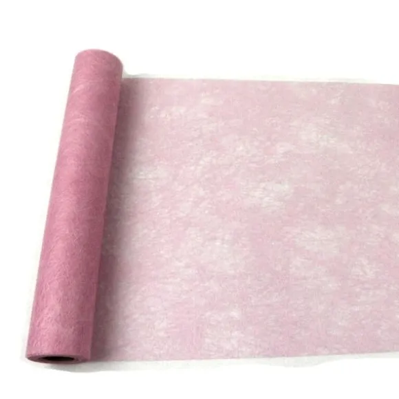 Chemin de table Romance - Rose Bonbon