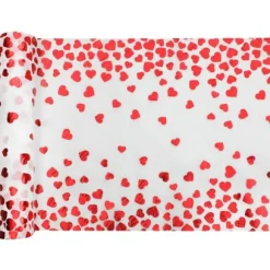 Chemin de table Saint-Valentin - 26 cm x 3 m
