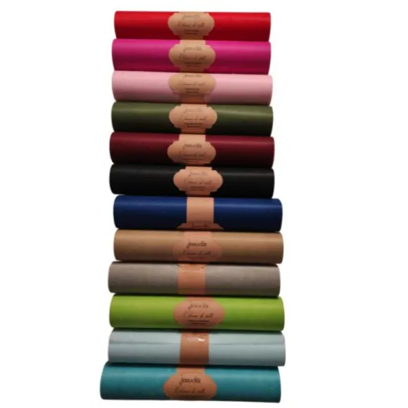 Chemin de table Soyance - 28 cm x 10 m - Couleur au choix