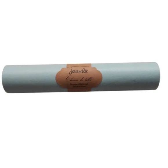Chemin de table Soyance - 28 cm x 10 m - Couleur au choix