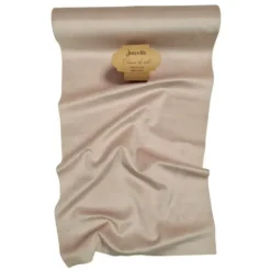 Chemin de table Velours Côtelé - 28 cm x 3 m - Couleur au choix