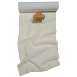 Chemin de table Velours Côtelé - 28 cm x 3 m - Couleur au choix