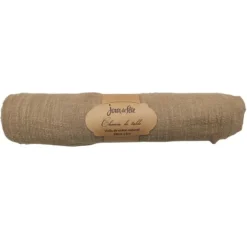 Chemin de table Voile de Coton - 28 cm x 5 m - Couleur au choix