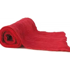 Chemin de table - Voile de Coton - 30 cm x 3 m - Couleur au choix