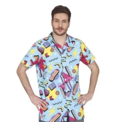 Chemise Années 90 pour homme - Taille au choix
