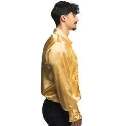 Chemise Disco Or Homme - Taille au choix