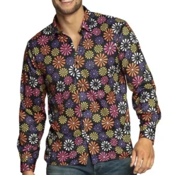 Chemise Hippie à Fleurs - Homme - Taille au choix