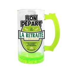 Chope à Bière Mixte Retraite - Vert