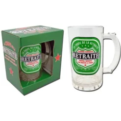 Chope de Bière de la Retraite