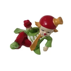 Clown Rouge / Vert Couché - Modèle Aléatoire