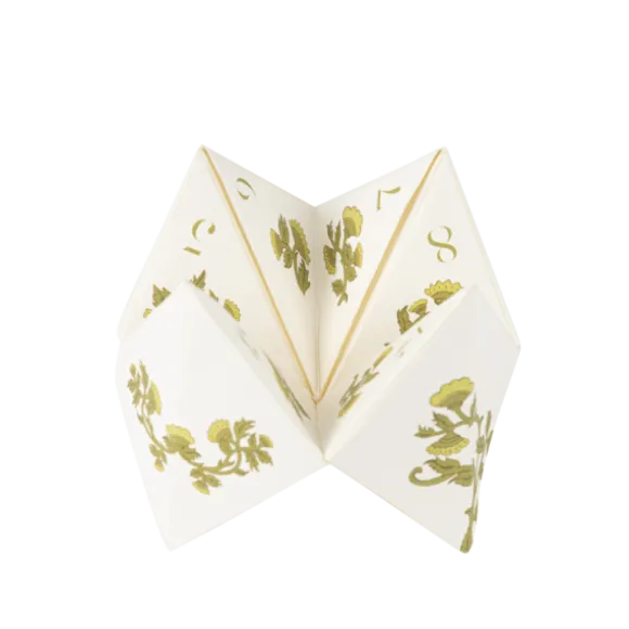 8 cocottes de 8 questions - 17 x 17 cm - Collection Botanica Verde