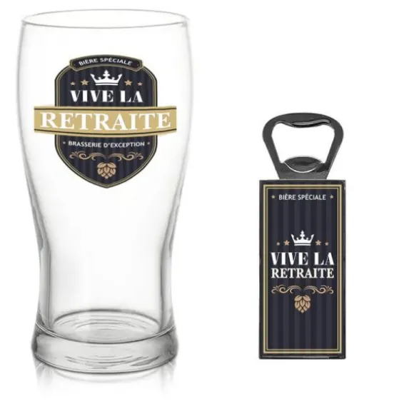 Coffret à Bière - Vive la Retraite !