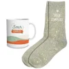 Coffret Cadeau Affectif Mug et Chaussettes - Sœur Complice