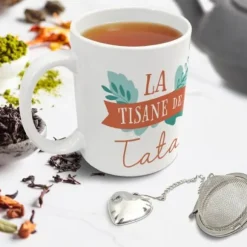 Coffret Cadeau Mug et Boule à thé - La tisane de Tata