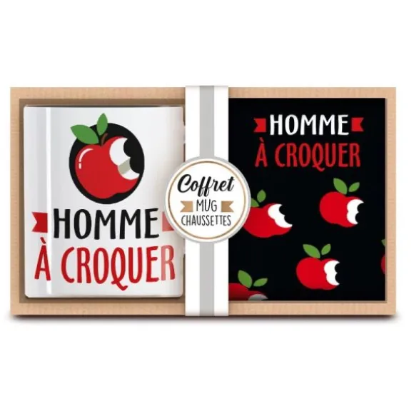 Coffret Cadeau Mug et Chaussettes - Meilleur Frère de l'Univers