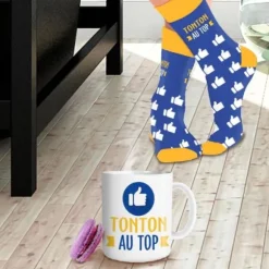 Coffret Cadeau Mug et Chaussettes - Tonton