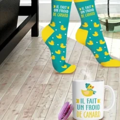Coffret Cadeau Mug et Chaussettes - Canard