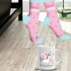 Coffret Cadeau Mug et Chaussettes - Princesse Licorne