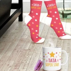 Coffret Cadeau Mug et Chaussettes - Tata