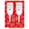 Coffret Duo de flûtes - Saint-Valentin - Collection Chéri Chérie