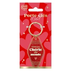 Coffret Mug à paillettes et Chaussettes à paillettes pour femme - Saint-Valentin - Collection Chéri Chérie
