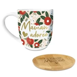 Coffret Tasse à Café - Maman - Collection Maman Chérie