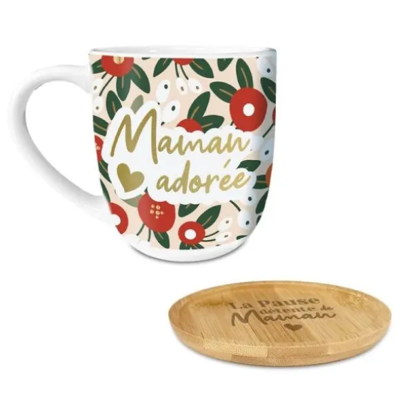 Coffret Tasse à Café - Maman - Collection Maman Chérie