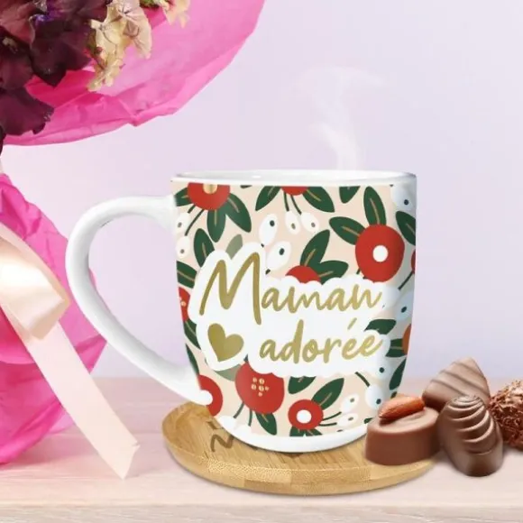 Coffret Tasse à Café - Maman - Collection Maman Chérie
