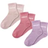 Coffret Trio de chaussettes à paillettes pour femme - Princesse, Connasse et Fabuleuse - Collection Famille d'Amour