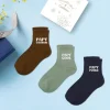 Coffret Trio de chaussettes à paillettes pour homme - Papy - Collection Famille d'Amour