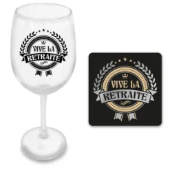 Coffret Verre à Vin Retraite