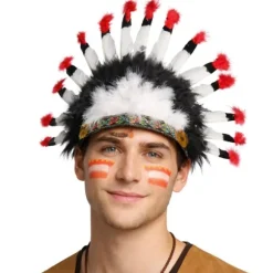 Coiffe Mohawk d'Indien