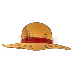 8 coiffes en carton - Monkey D. Luffy - One Piece ®