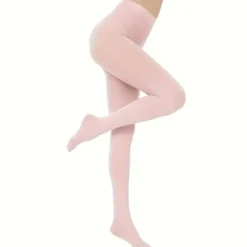 Collant de Danse pour fille - Rose Poudré - 140 / 152 cm