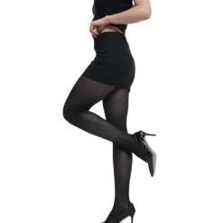 Collant opaque noir - Taille au choix